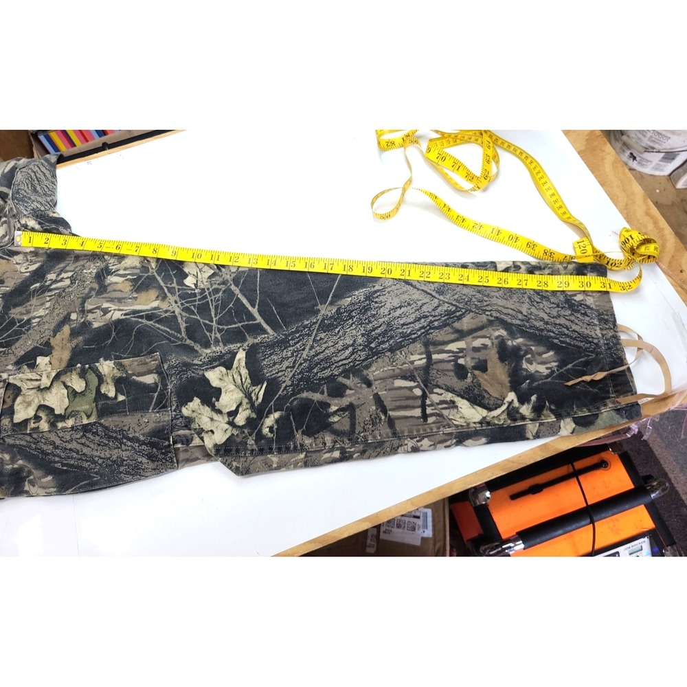 Vintage Cabelas Camo Hunting‎ Pants sz Lg Outdoors - Picture 9 of 9